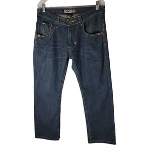 Enyce Sean Combs Co. men’s jeans size 32 dark wash straight leg 100% cotton